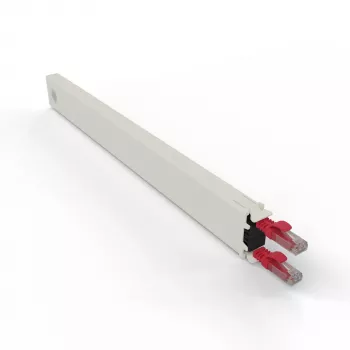 Sieťový kábel PATCHBOX CONEX8UTPRD 0,8 m Cat6a U/UTP červený