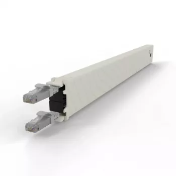 PATCHBOX .one kazeta 8RU UTP sivá kábel 0,8 m Cat6a
