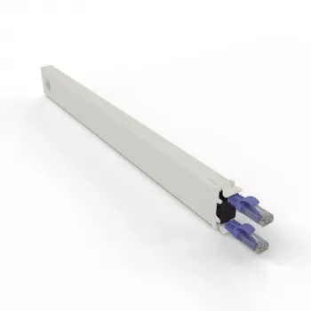 Sieťový kábel PATCHBOX CONEX8UTPVI RJ-45 Cat6a 0,8 m fialový