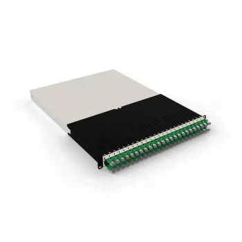 Sieťový kábel PATCHBOX PONE30STPGR RJ-45 Cat6a 1,8m zelený