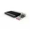 Sieťový kábel PATCHBOX PONEX8STPBK RJ-45 Cat6a 0,8 m čierny