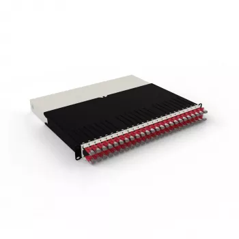 Sieťový kábel PATCHBOX PONEX8STPRD RJ-45 Cat6a 0,8 m červený