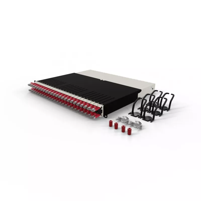 Sieťový kábel PATCHBOX PONEX8STPRD RJ-45 Cat6a 0,8 m červený