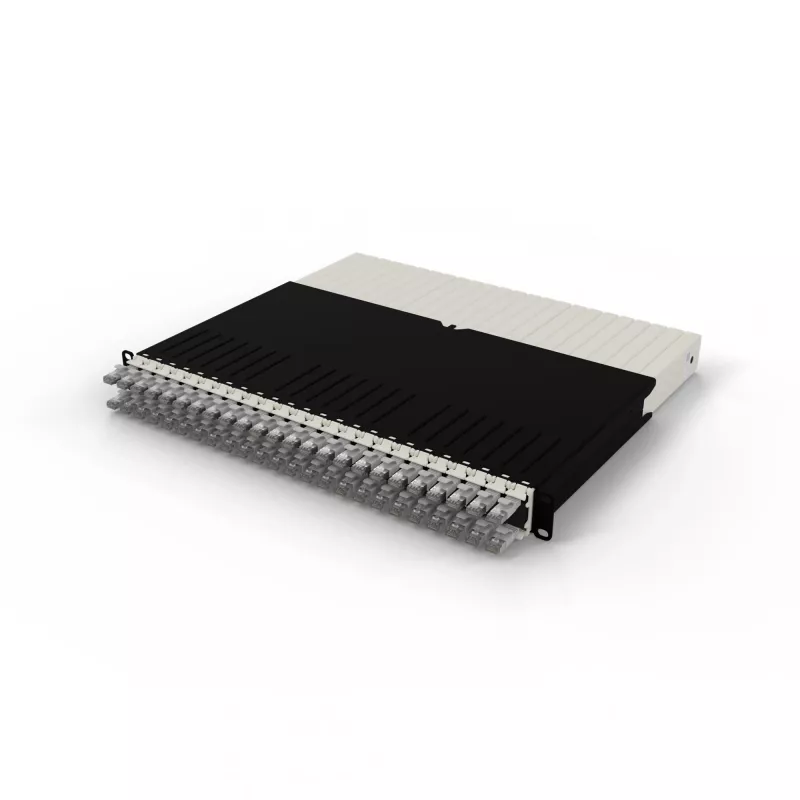 Sieťový kábel PATCHBOX PONEX8STPSL RJ-45 Cat6a 0,8 m sivý