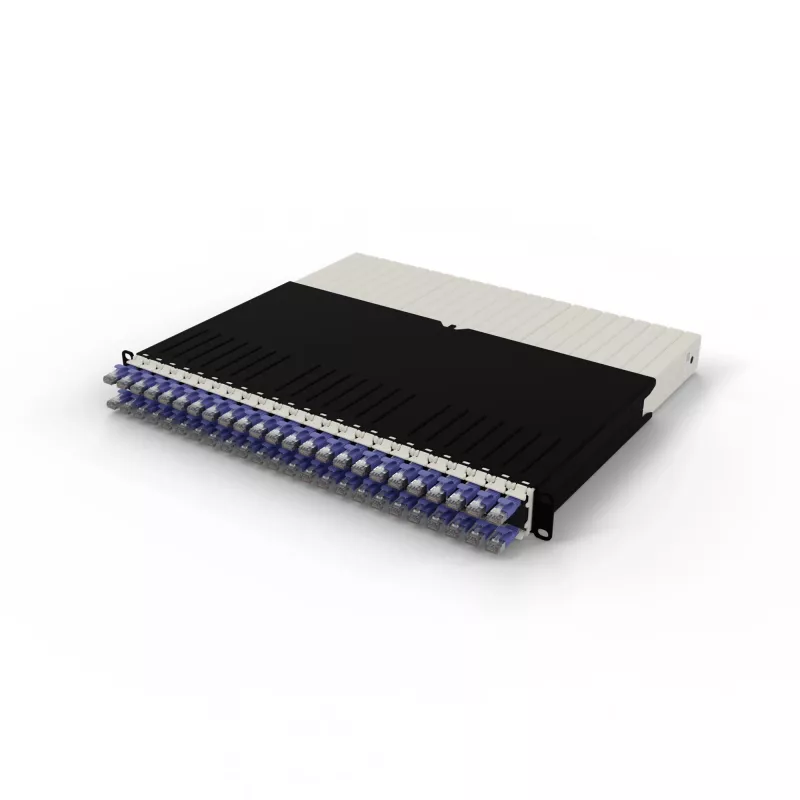Sieťový kábel PATCHBOX PONEX8STPVI RJ-45 Cat6a 0,8 m fialový