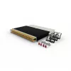 PATCHBOX .one PONEX8STPYL 8RU Cat6a U/FTP systém zaťahovacích prepojovacích káblov, 0,8 m, RJ-45, 10 Gbit/s, PoE, 24 kaziet, žltý