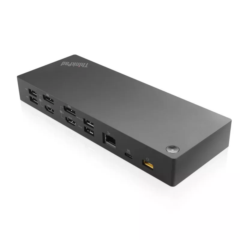 Lenovo 40AF0135UK ThinkPad Hybrid USB-C s USB-A dokovacia stanica, napájací kábel pre Spojené kráľovstvo