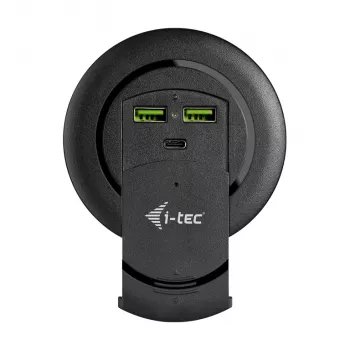 Nabíjačka i-tec vstavaná stolová rýchlonabíjačka USB-C PD 3.0 + 3x USB 3.0 QC3.0 96 W