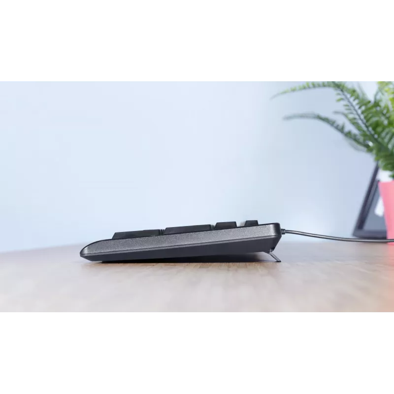 Trust TK-150 klávesnica kancelárska USB QWERTZ nemecká čierna