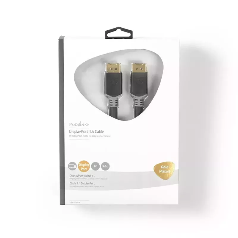 DisplayPort kábel Nedis CCBW37014AT30 3 m DisplayPort na DisplayPort