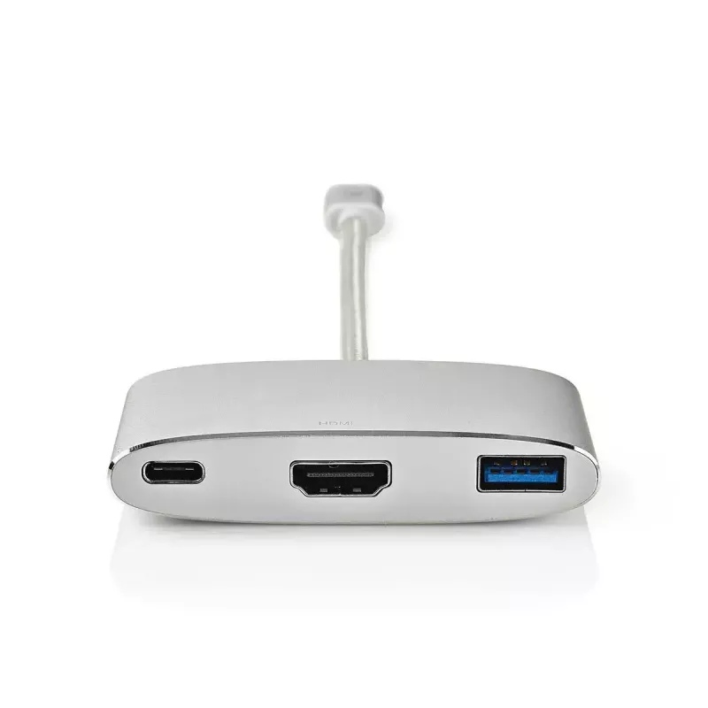 Dokovacia stanica pre notebook Nedis CCTB64765AL02 strieborná 5 Gbit/s