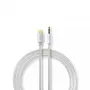 Audio kábel Nedis CCTB65940AL10 1 m USB-C na 3,5 mm hliník