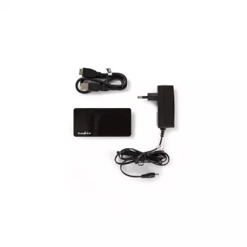 USB hub Nedis UHUBU3420BK USB 3.2 Gen 1 Micro-B čierny