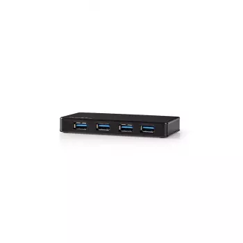 USB hub Nedis UHUBU3420BK USB 3.2 Gen 1 Micro-B čierny