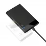 Ugreen 50743 puzdro na disk puzdro na pevný disk čierna 2,5 palca