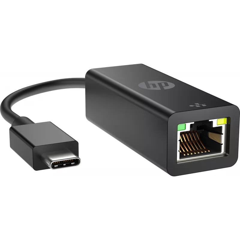HP USB-C na RJ45 adaptér G2, káblový, USB Type-C, čierny, Čína, domov, Windows 10, Windows 11