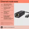 HP USB-C na RJ45 adaptér G2, káblový, USB Type-C, čierny, Čína, domov, Windows 10, Windows 11