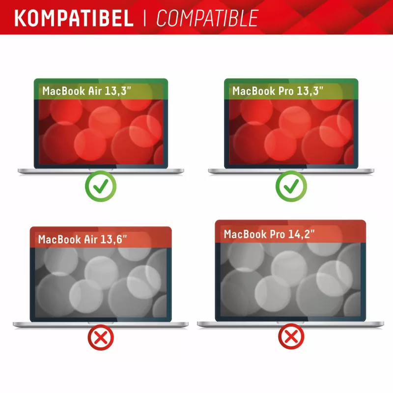 Displex PRIVACY SAFE magnetický 2-smerný ochranný filter na obrazovku pre MacBook Air/ MacBook Pro 13,3‘‘