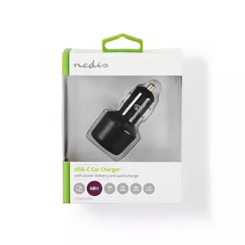Nabíjačka pre mobilné zariadenia Nedis CCPD30W100BK Smartphone čierna rýchle nabíjanie