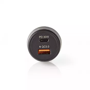 Nabíjačka pre mobilné zariadenia Nedis CCPD30W100BK Smartphone čierna rýchle nabíjanie