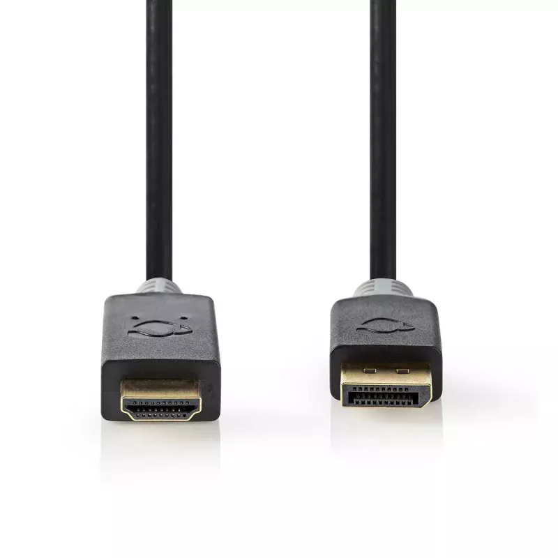 Video kábel adaptér Nedis CCBW37100AT10 1m DisplayPort na HDMI čierny