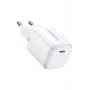 Interiérová nabíjačka Ugreen 15324 univerzálna biela AC 1 USB Type-C port