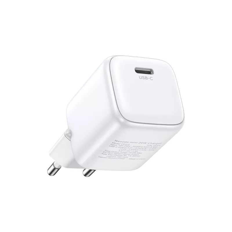 Interiérová nabíjačka Ugreen 15324 univerzálna biela AC 1 USB Type-C port
