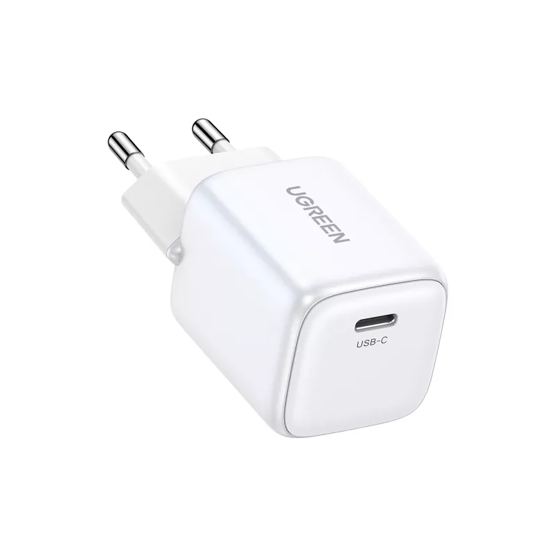 Interiérová nabíjačka Ugreen 15324 univerzálna biela AC 1 USB Type-C port