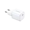 Interiérová nabíjačka Ugreen 15324 univerzálna biela AC 1 USB Type-C port
