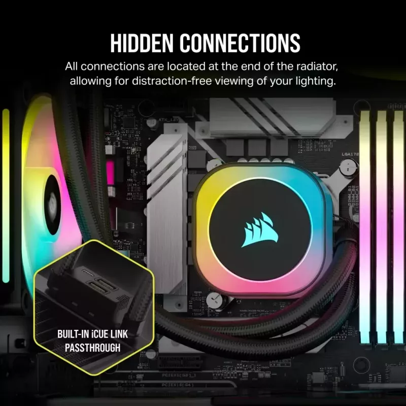 Sada kvapalinového chladenia Corsair H100I