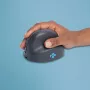 R-Go Tools vertikálna myš R-Go HE Basic, ergonomická myš, stredne veľká (veľkosť ruky ≥ 185 mm), pravoruká, Bluetooth, sivá