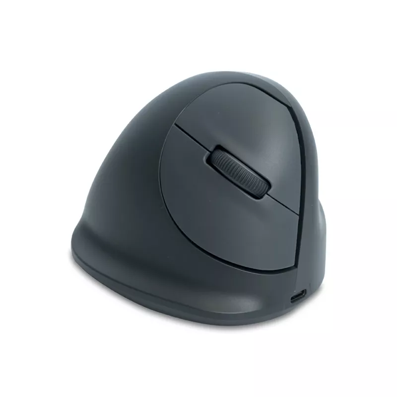R-Go Tools vertikálna myš R-Go HE Basic, ergonomická myš, stredne veľká (veľkosť ruky ≥ 185 mm), pravoruká, Bluetooth, sivá