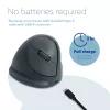 R-Go Tools vertikálna myš R-Go HE Basic, ergonomická myš, stredne veľká (veľkosť ruky ≥ 185 mm), pravoruká, Bluetooth, sivá