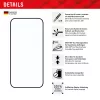 Displex Full Cover Screen Protector (10H) pre Apple iPhone 15 Plus/15 Pro Max, Eco-Montagerahmen, plné prekrytie