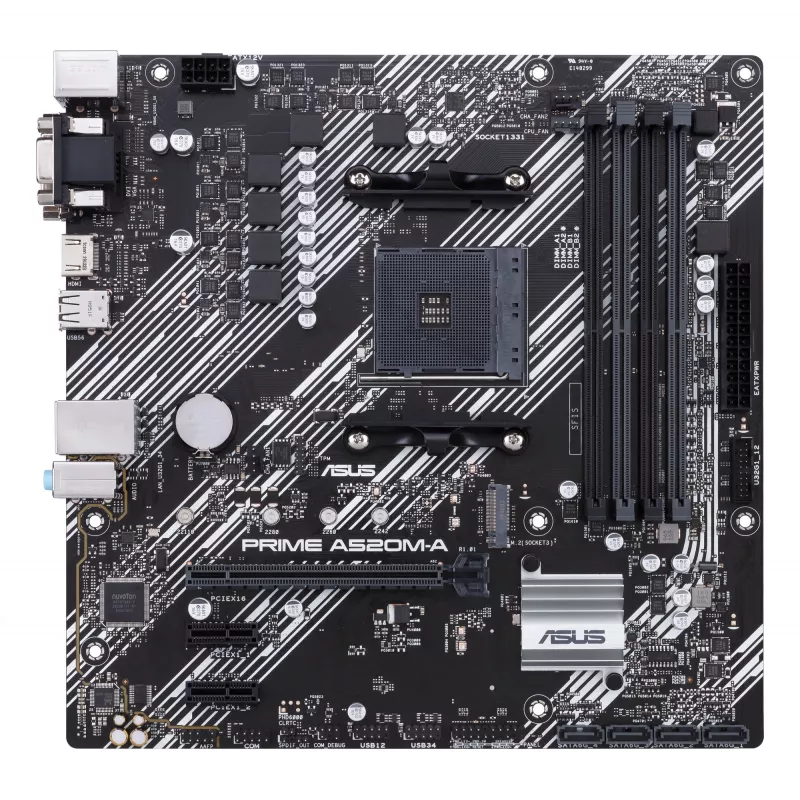 Základná doska ASUS PRIME A520M-A II/CSM AMD A520 Socket AM4 micro ATX
