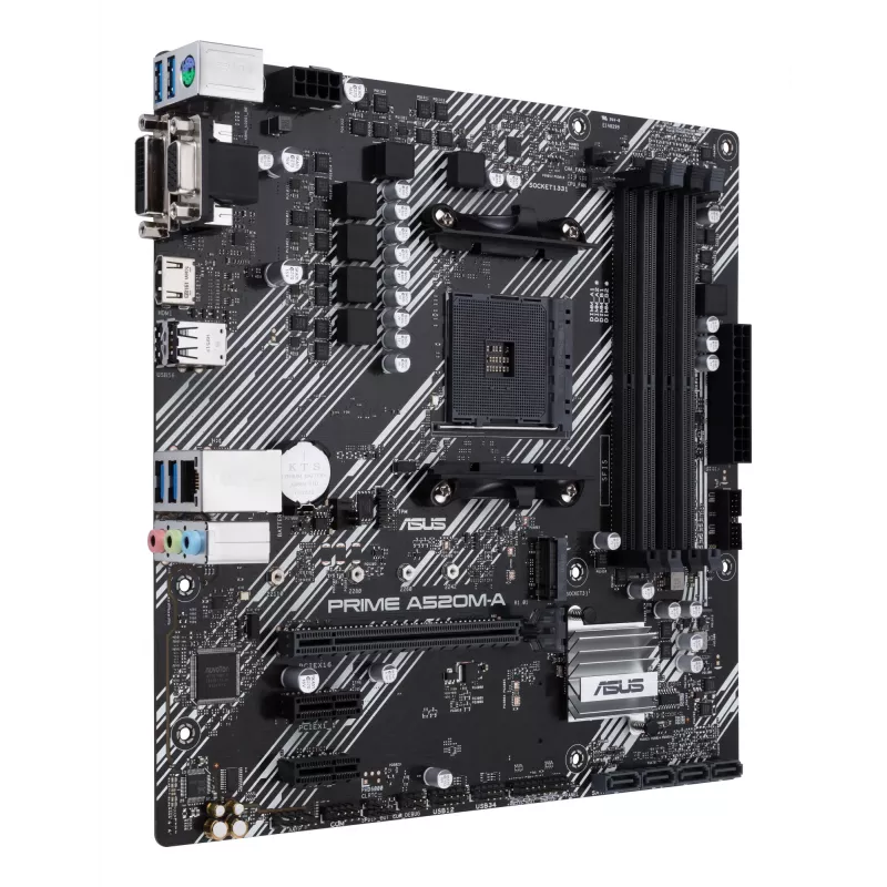Základná doska ASUS PRIME A520M-A II/CSM AMD A520 Socket AM4 micro ATX