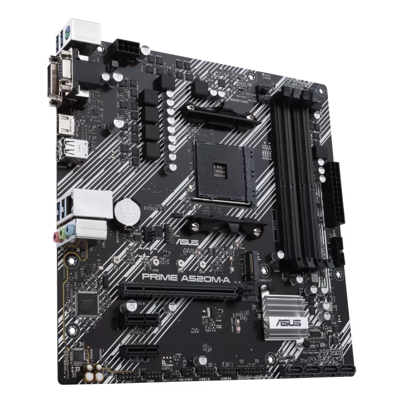 Základná doska ASUS PRIME A520M-A II/CSM AMD A520 Socket AM4 micro ATX