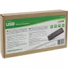 InLine multiportový napájací zdroj, nabíjačka, 6x USB-C, PD 3.0, GaN, čierna