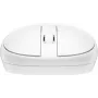 HP 240 Lunar White Bluetooth myš, obojručná, optická, Bluetooth, 1600 DPI, biela