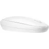 HP 240 Lunar White Bluetooth myš, obojručná, optická, Bluetooth, 1600 DPI, biela