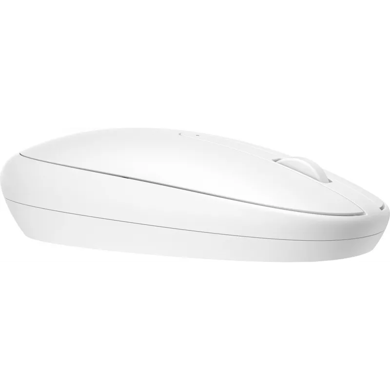 HP 240 Lunar White Bluetooth myš, obojručná, optická, Bluetooth, 1600 DPI, biela