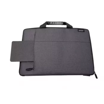 Sleeve puzdro Acer ABG233 pre 15,6-palcové laptopy, 39,6 cm, sivá, s rukoväťou