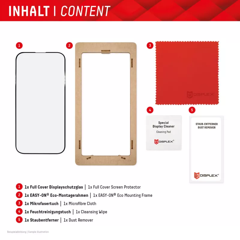 Displex Full Cover Screen Protector (10H) pre Samsung Galaxy S24 Ultra, Eco-Montagerahmen, Full Cover