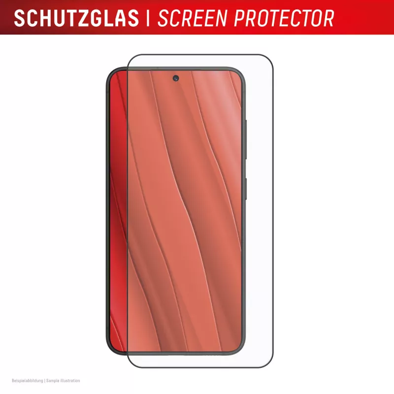 Displex Full Cover Screen Protector (10H) pre Samsung Galaxy S24/S25, Eco-Montagerahmen, plné prekrytie