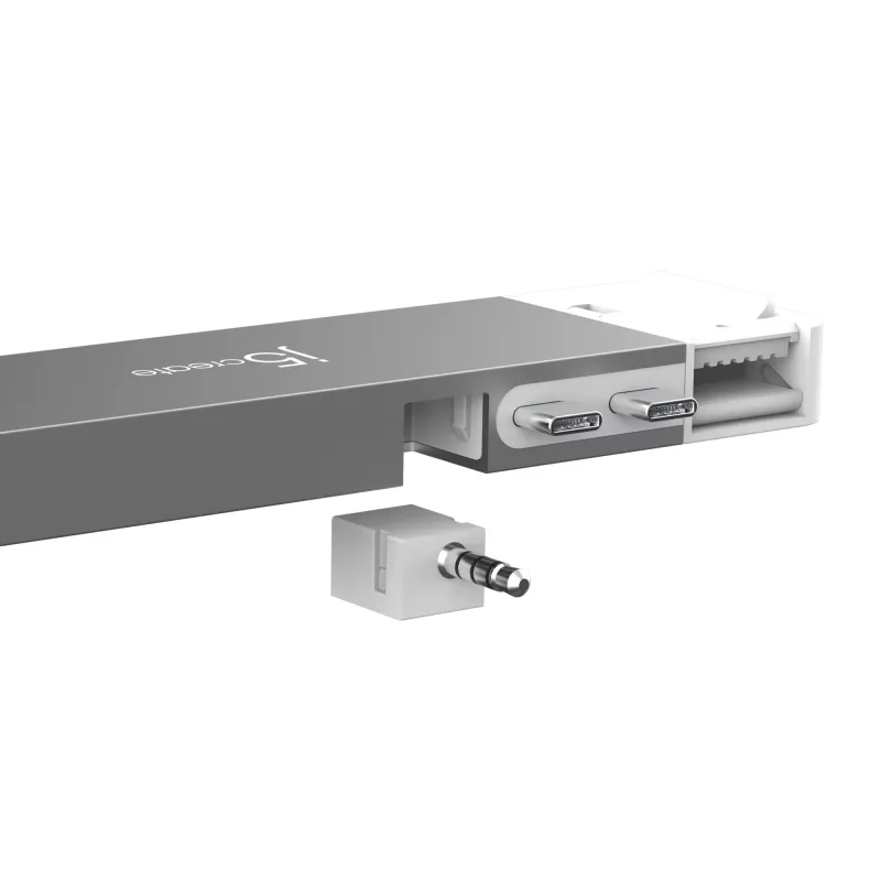 USB Hub j5create JCD395 4K60 Elite Pro káblový USB4 s MagSafe Kit