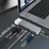 USB Hub j5create JCD395 4K60 Elite Pro káblový USB4 s MagSafe Kit
