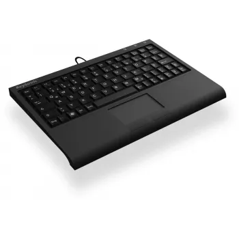 KeySonic ACK-3410 (DE) klávesnica kancelárska USB QWERTZ nemecká čierna