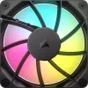 Ventilátor Corsair RS120 ARGB počítačová skriňa 12 cm čierny