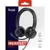 Trust Ayda headset káblový head-band hovory/hudba čierny
