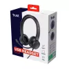 Trust Ayda headset káblový headset head-band hovory/hudba čierny